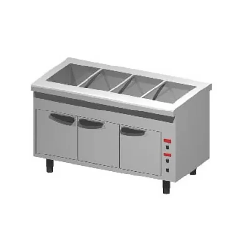 Прилавок для 1 и 2 блюд мармит Emainox 8ECB15 8045019