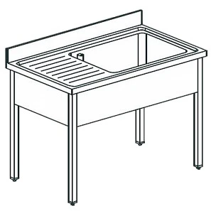 Ванна котломоечная Apach Chef Line LP207-135LW
