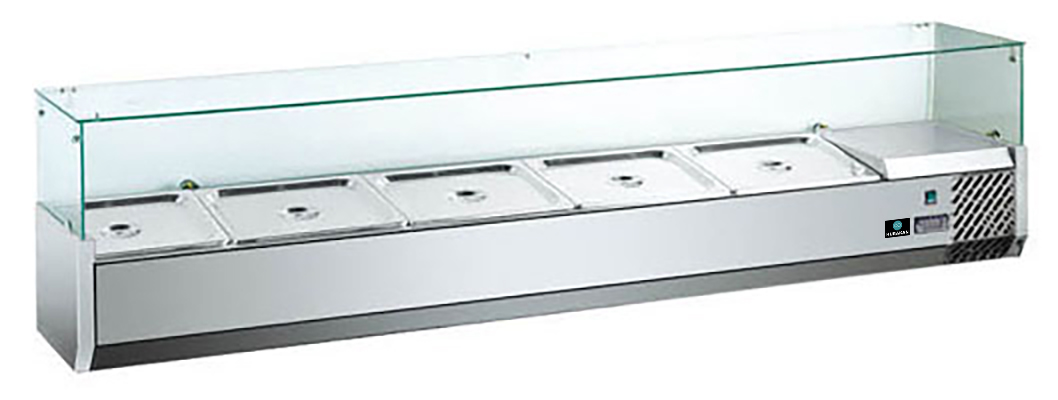 ВИТРИНА ХОЛОДИЛЬНАЯ HURAKAN HKN-VRX1400/330