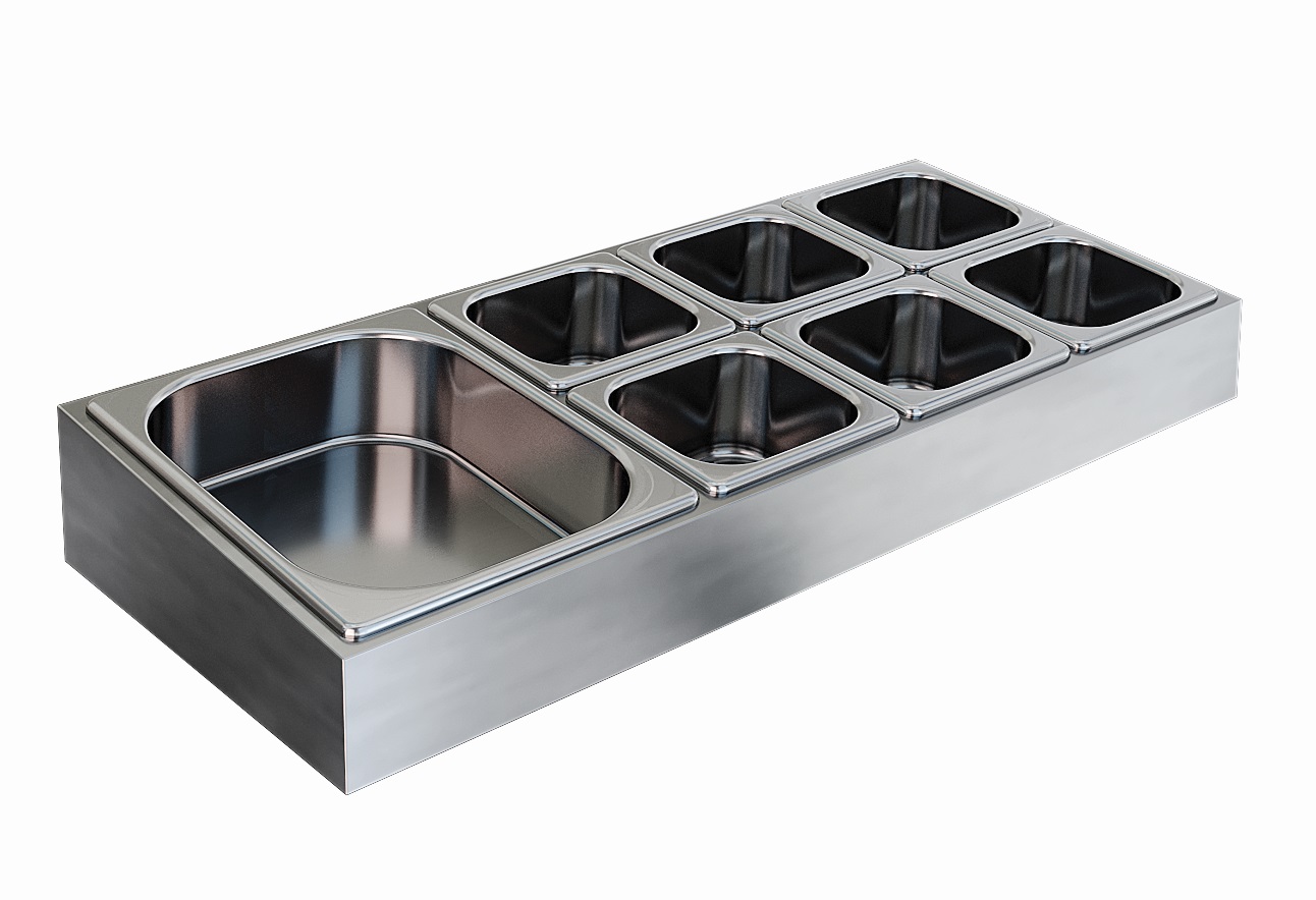 ПОДСТАВКА ПОД ГАСТРОЕМКОСТИ ОТКРЫТАЯ KAYMAN RIGA ПГЗО-824/351