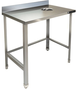 СТОЛ ДЛЯ СБОРА ОТХОДОВ ПРИСТЕННЫЙ  KAYMAN СП-455/0906 П