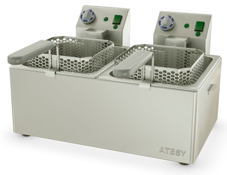 ФРИТЮРНИЦА АТЕСИ ПАНДА-ЕВРО-2х1/2