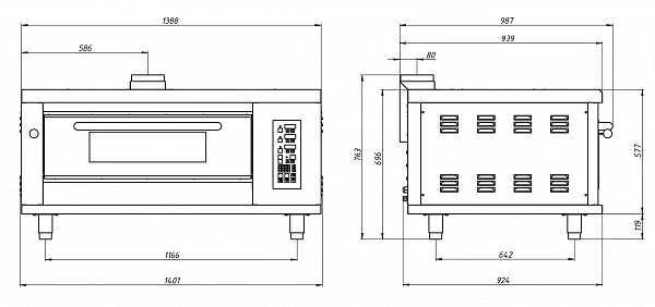 Шкаф пекарский Grill Master ШЖГ/1 (13083)