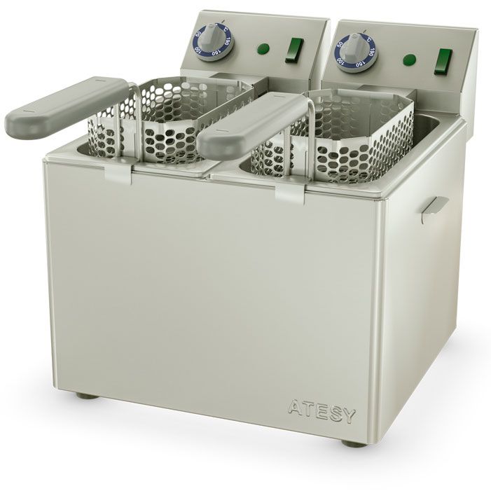 ФРИТЮРНИЦА АТЕСИ ПАНДА-ЕВРО-2х1/3