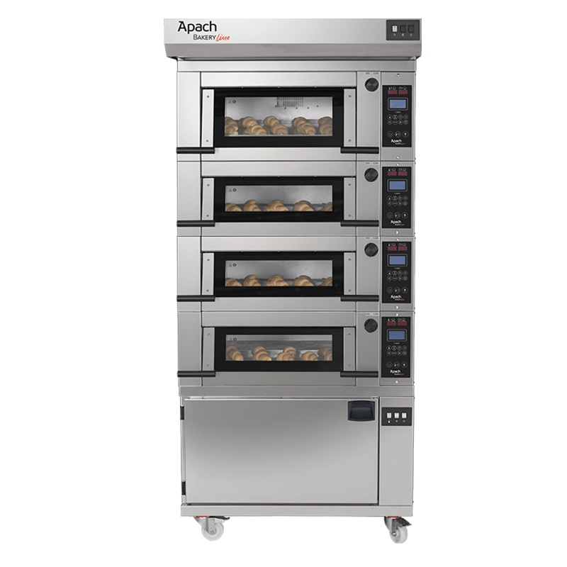 ПЕЧЬ ПОДОВАЯ С РАССТОЙКОЙ APACH BAKERY LINE E2LK3P DPBI-T