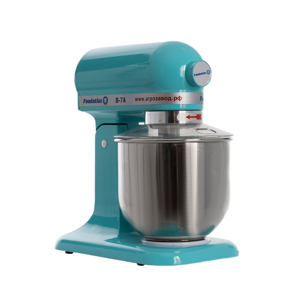 Планетарный миксер Foodatlas B-7A бирюзовый