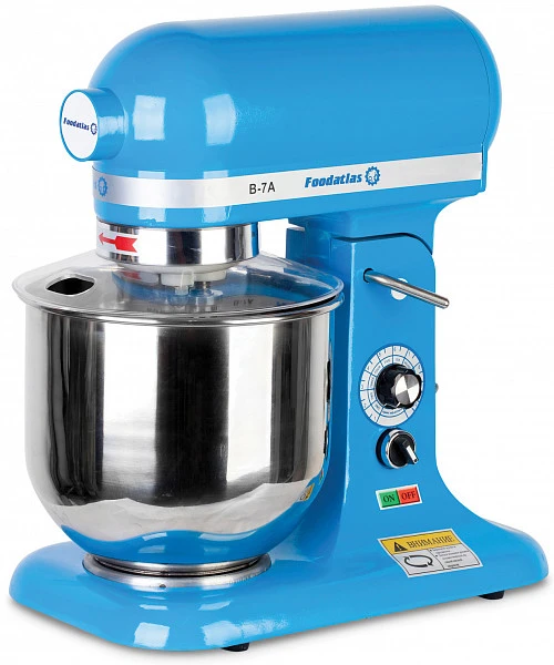 Планетарный миксер Foodatlas B-7A голубой