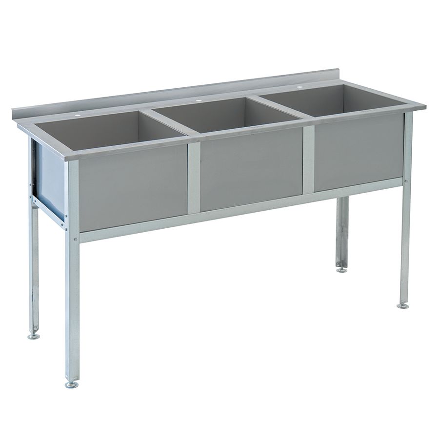 Ванна моечная Атеси ВМ-3/530 с бортом