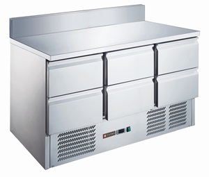 СТОЛ ХОЛОДИЛЬНЫЙ TATRA TRTGNLD6 TN SB С БОРТОМ