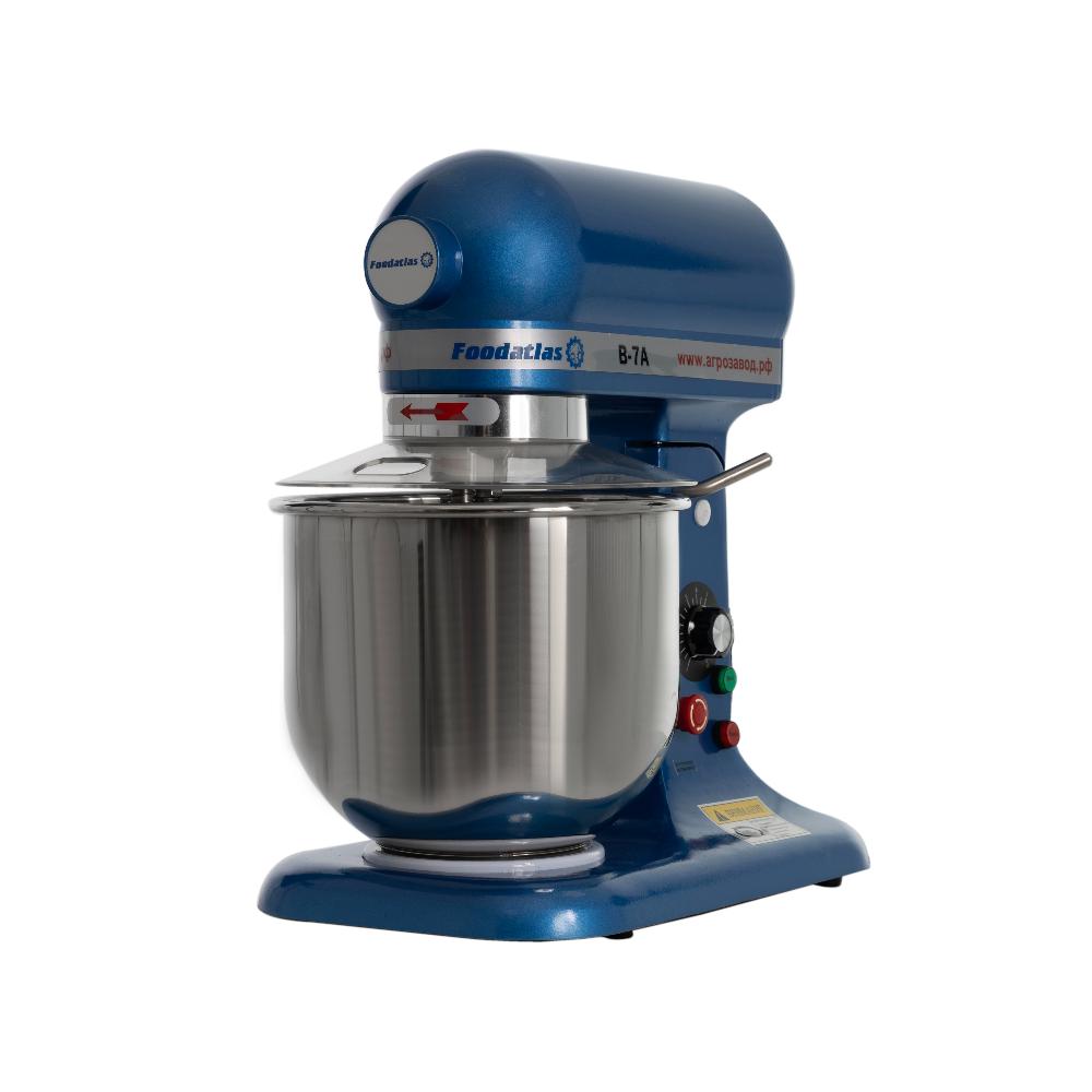 Планетарный миксер Foodatlas B-7A синий