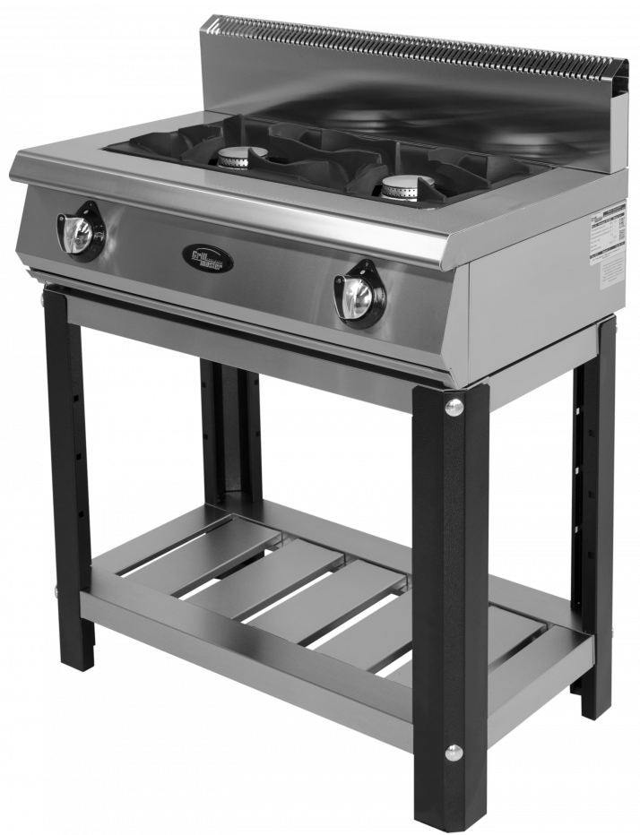Плита газовая Гриль-Мастер Ф2ЖТЛПГ (на подставке)