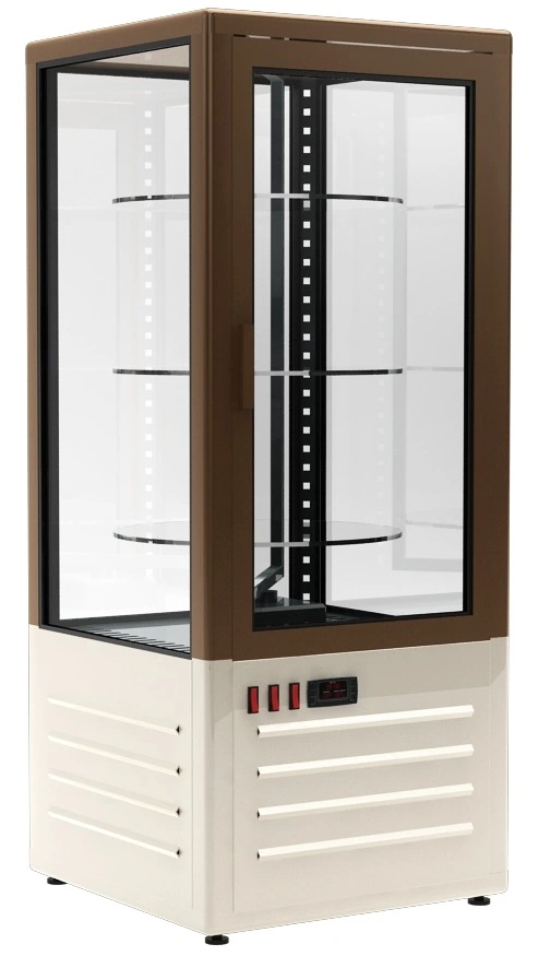 Шкаф холодильный серии D4 VM 120-2 (R120Cвр 1015-0102, бежево-коричневый)