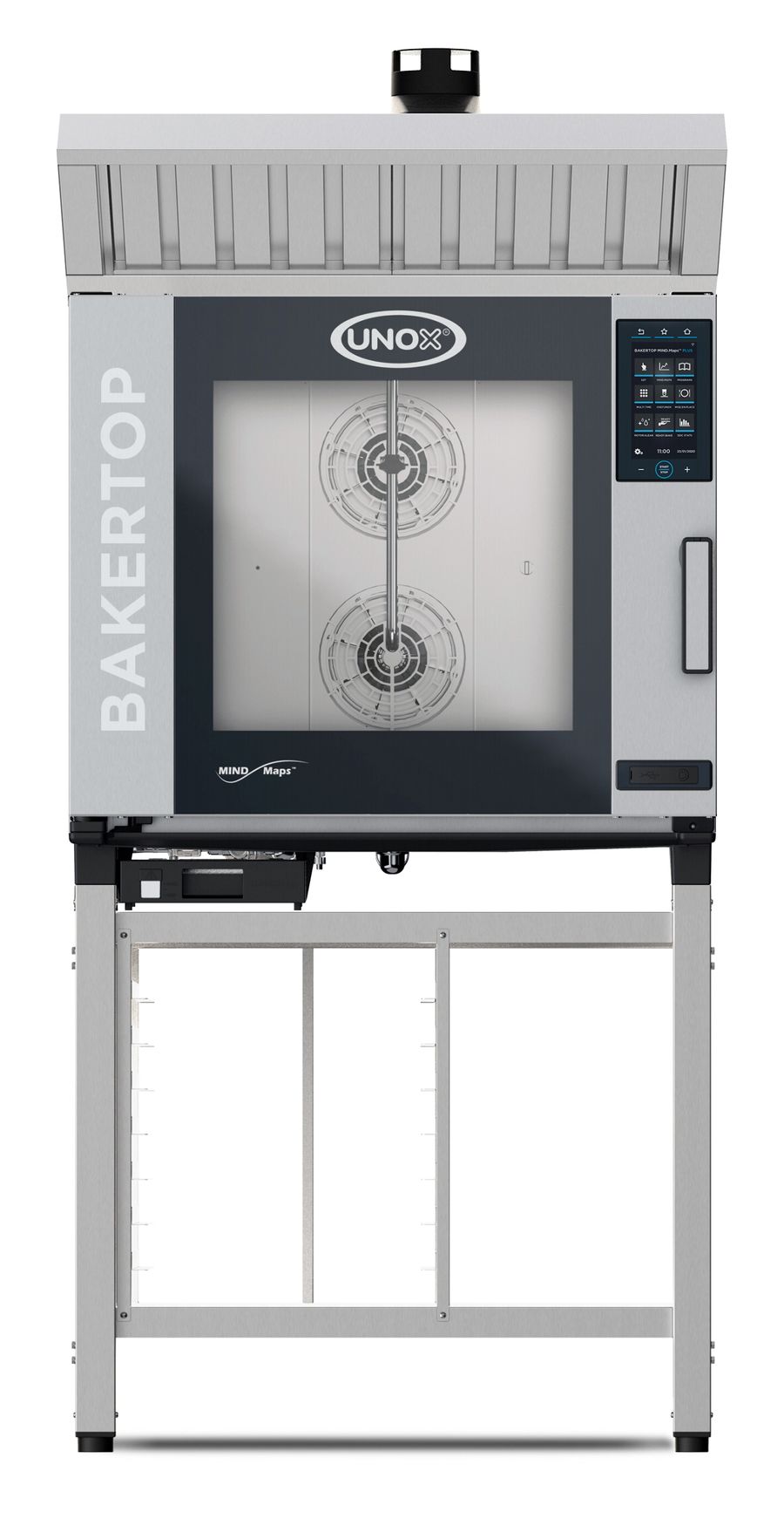 Комплект пароконвектомат UNOX XEBC-06EU-EPRM-MP (уценка)