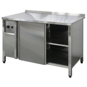 Стол тепловой раздаточный Финист СТ-16/7(1600х700х850) двери-купе, борт 45мм