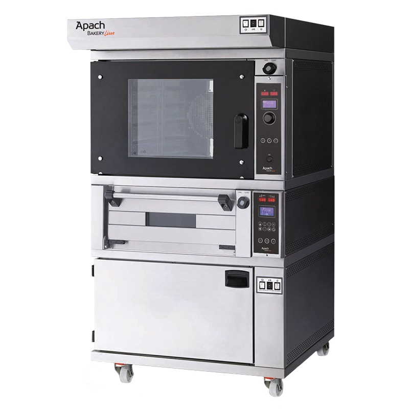 ПЕЧЬ КОНВЕКЦИОННАЯ С ПОДОМ С РАССТОЙКОЙ APACH BAKERY LINE K6TP DP+E218PA