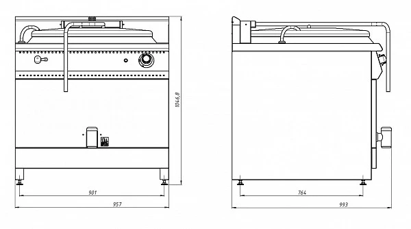 Котел пищеварочный Grill Master Ф1КпГ/250 (13064)