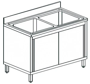 Ванна моечная Apach Chef Line L2S157-65SD