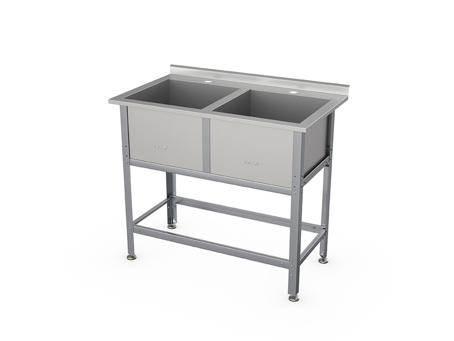 ВАННА МОЕЧНАЯ С БОРТОМ ВСМ-Б-2.430-1-02 (ВМ-2/430)