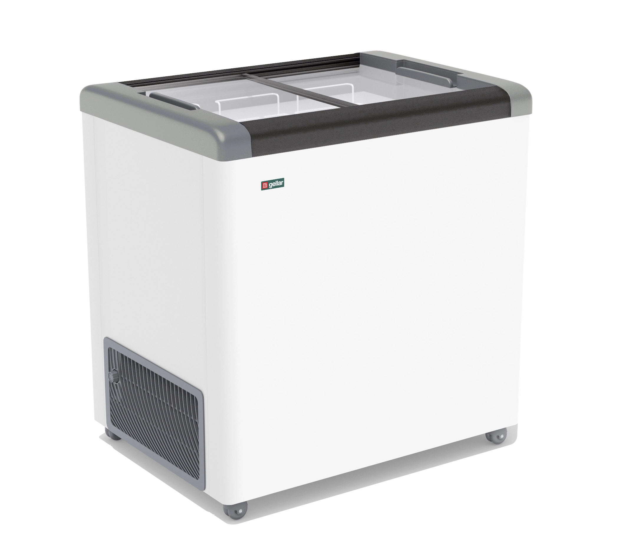 Морозильный ларь Gellar FG 250 C (FG 200 C) серый