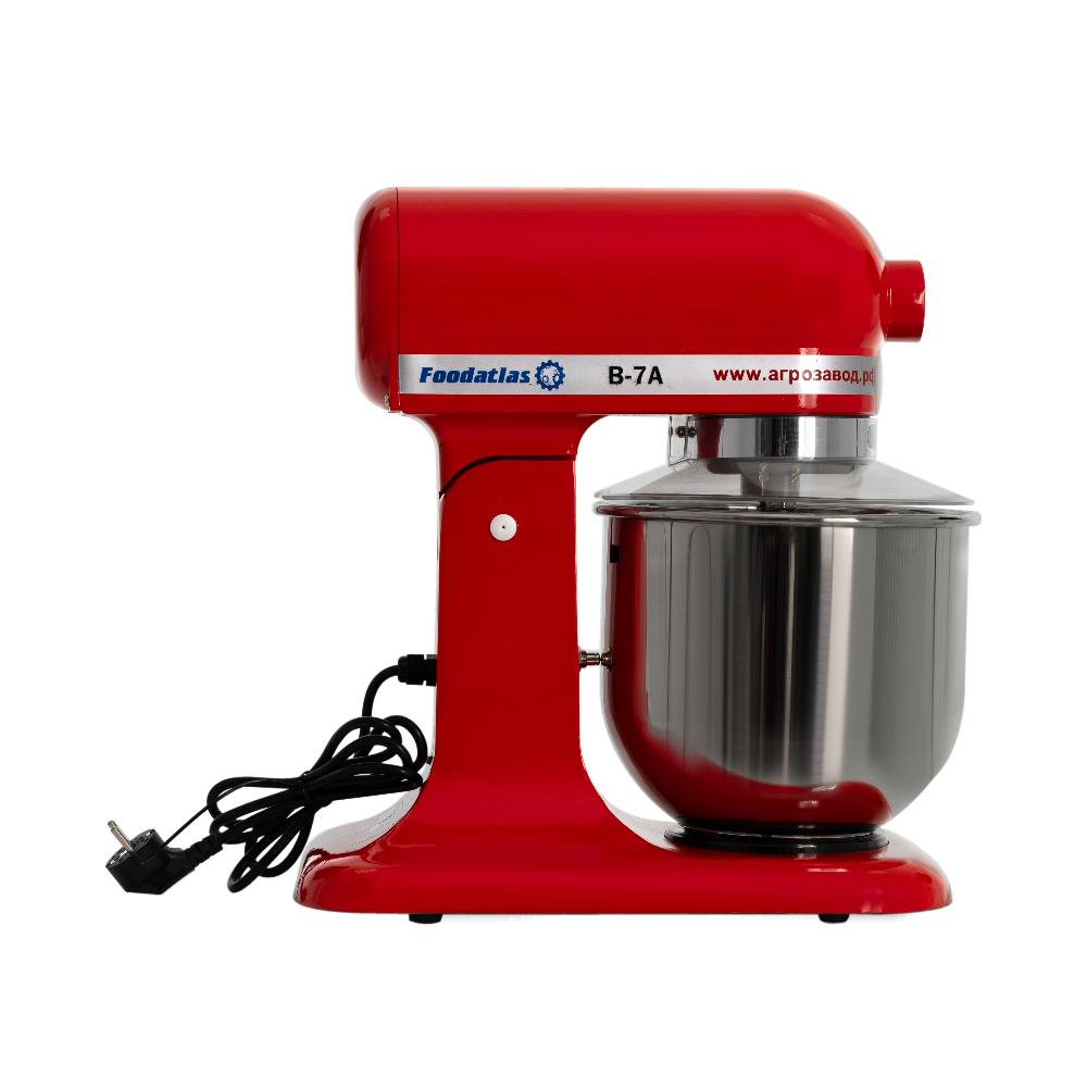 Планетарный миксер Foodatlas B-7A красный
