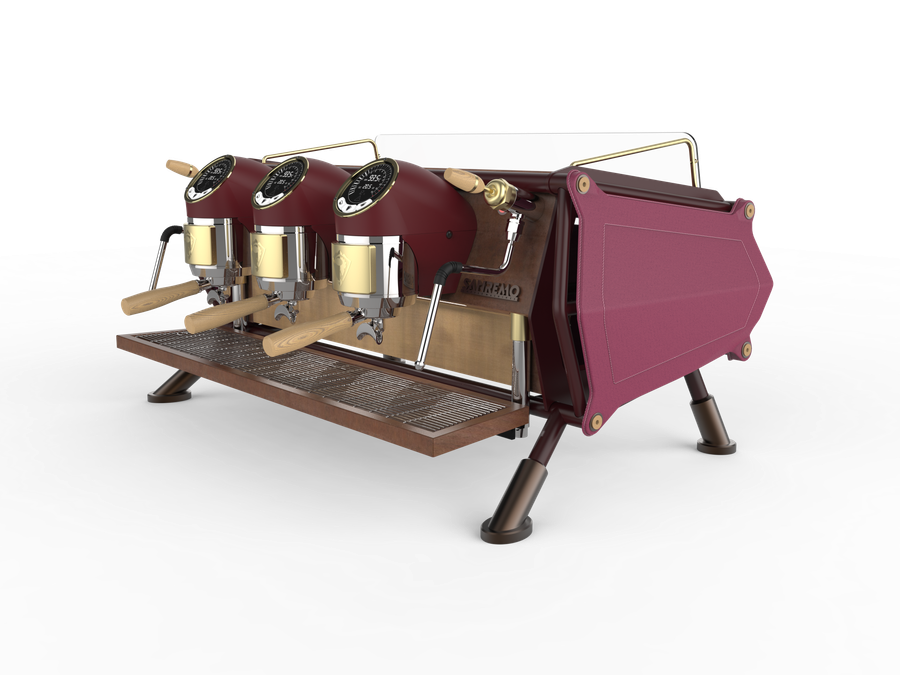 Кофемашина Sanremo Café Racer Custom Renegade 2 гр. розовая