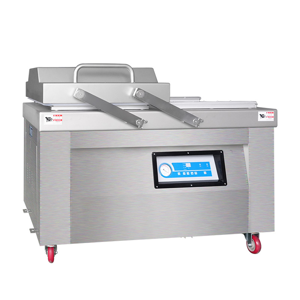 Напольная двухкамерная вакуум-упаковочная машина EV-62 (нерж)