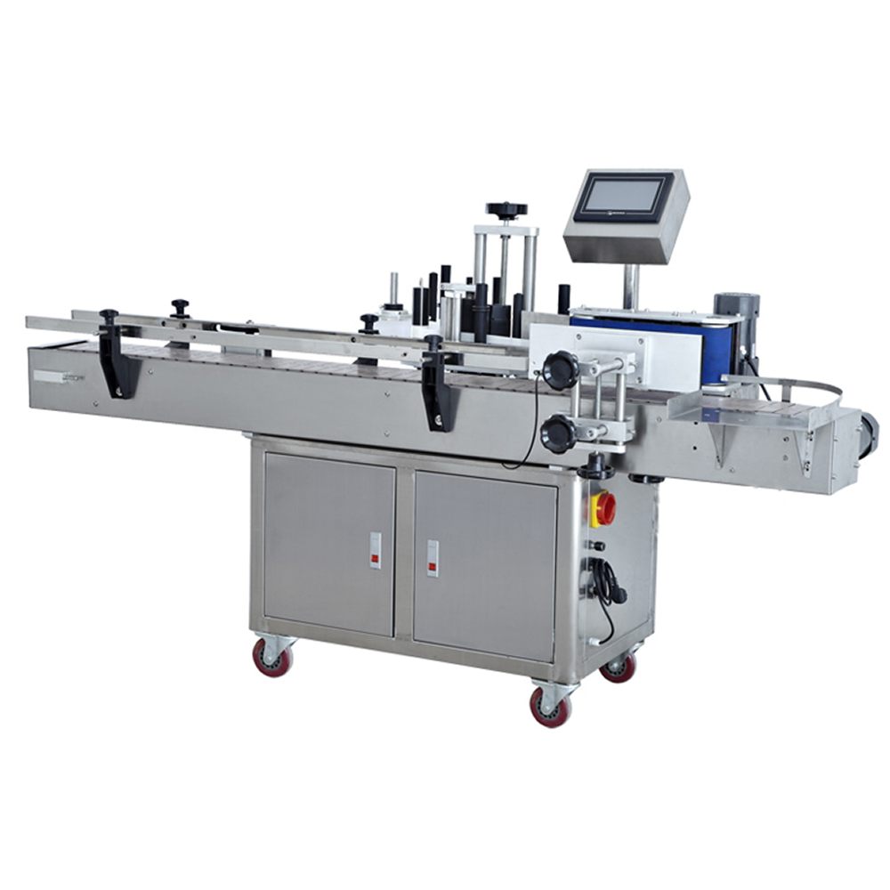 Напольный автоматический этикетировщик для плоских поверхностей HLMT-220 LOW COST