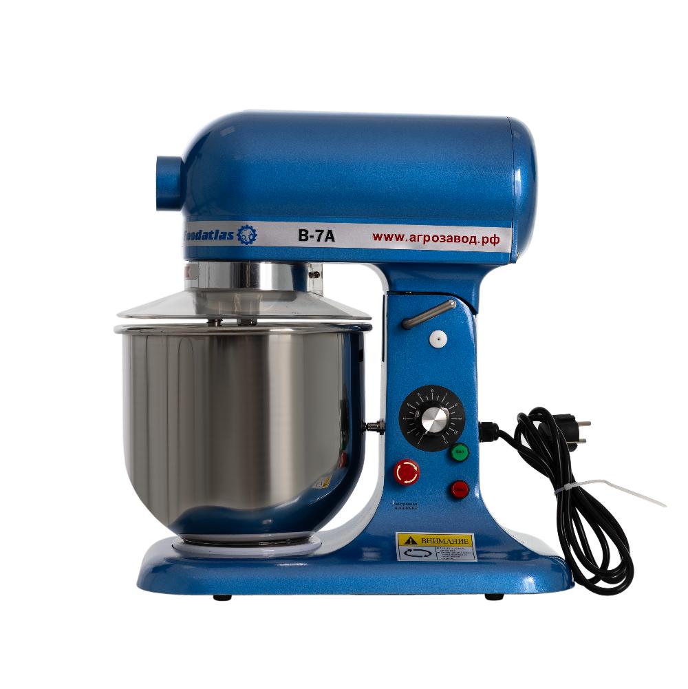 Планетарный миксер Foodatlas B-7A синий