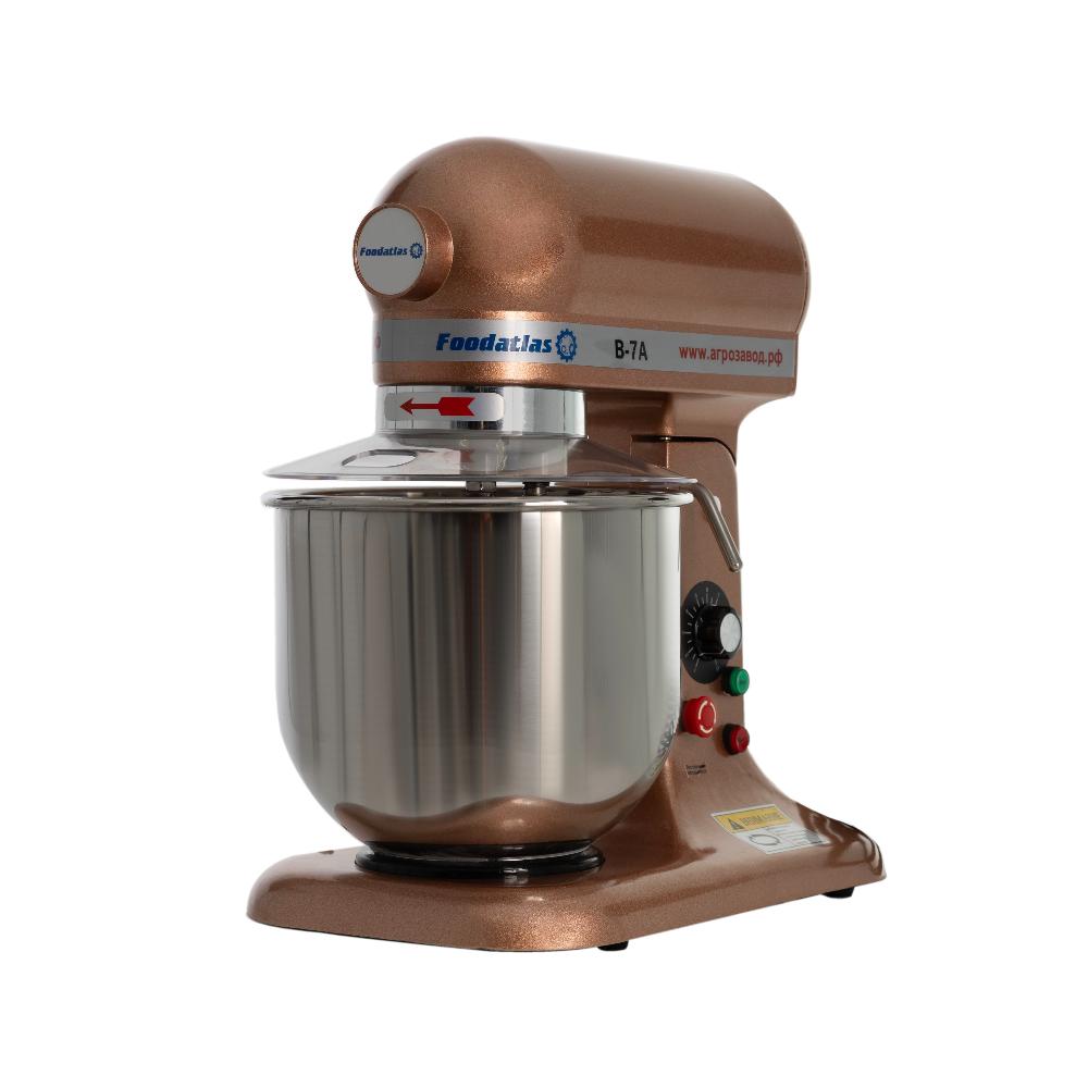 Планетарный миксер Foodatlas B-7A коричневый