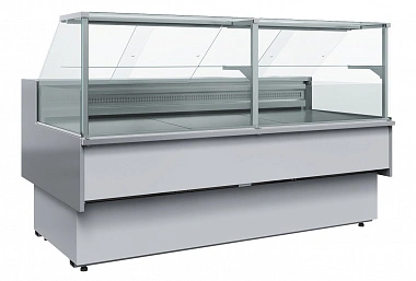 Витрина холодильная Carboma серии GC110 SM 1,25-1 (с боковинами) (0011-9006)