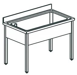 Ванна котломоечная Apach Chef Line LP177-135