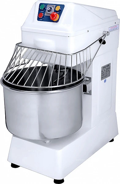 Спиральный тестомес Hualian Machinery HS40 (380V, 112-250R/Min, защита двигателя)