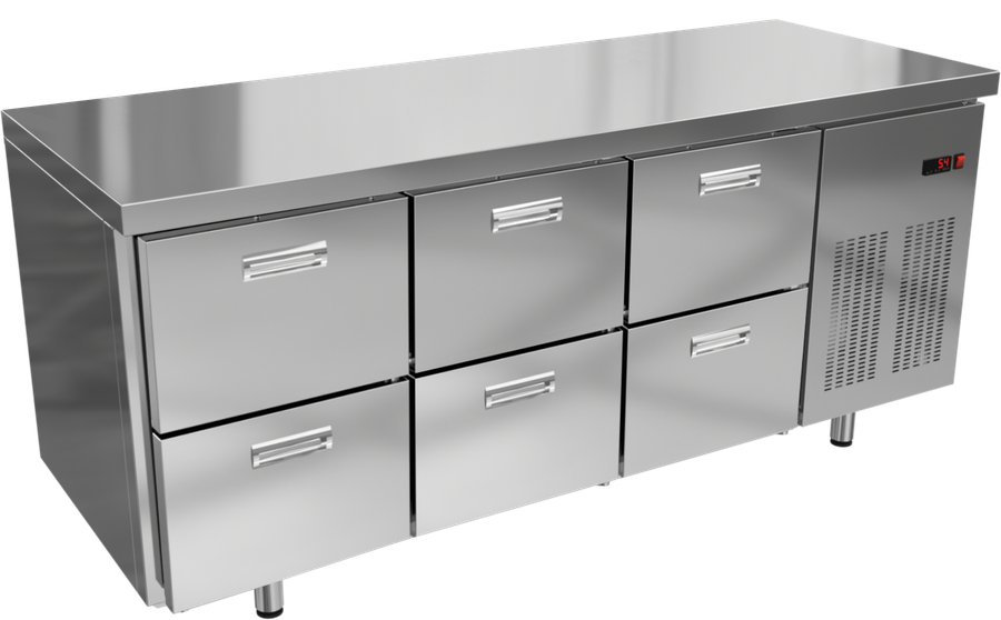 Стол холодильный Kroner СХ 6я-180-70