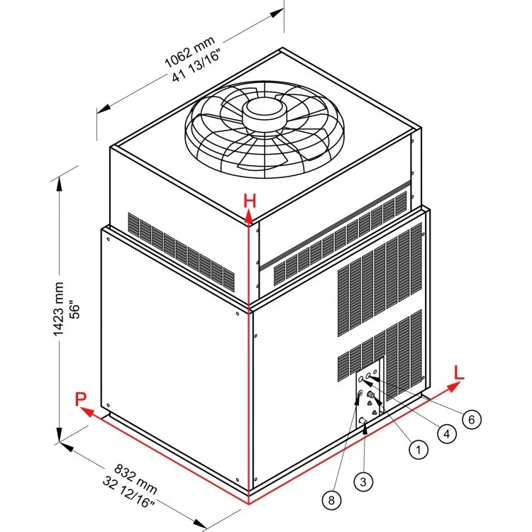 Льдогенератор Brema Muster 2000
