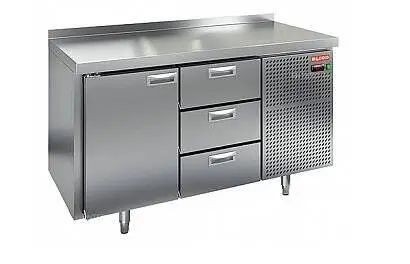 Стол охлаждаемый среднетемпературный тип TN модель GN 13/TN О З, без борта, задн. стенка нерж.