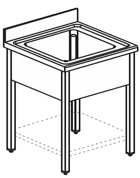 Ванна моечная Apach Chef Line LS97-55SH