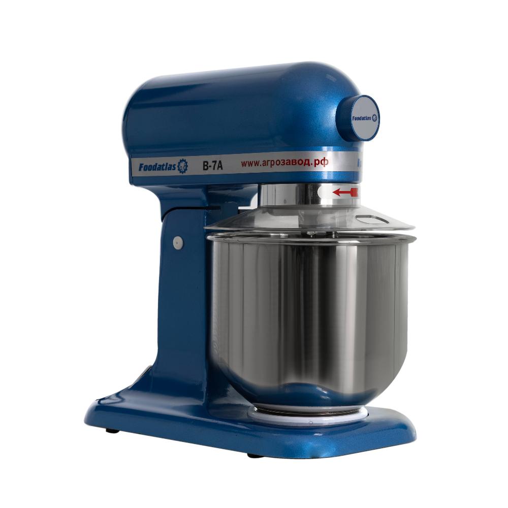 Планетарный миксер Foodatlas B-7A синий