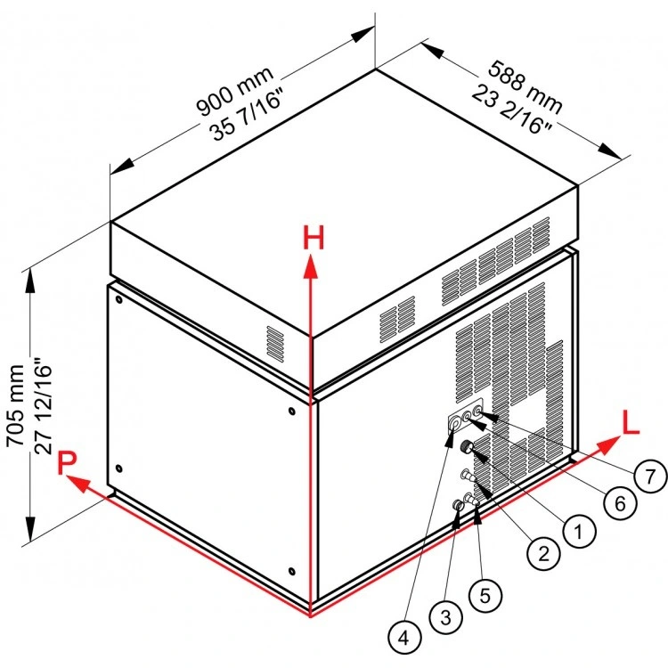 Льдогенератор Brema Muster 350W