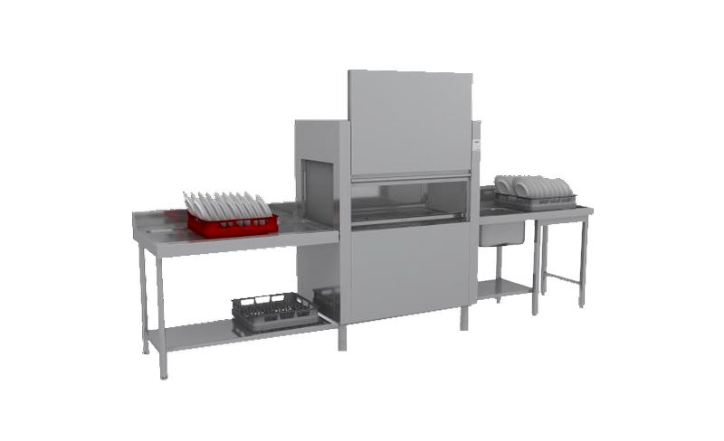 МАШИНА ПОСУДОМОЕЧНАЯ КОНВЕЙЕРНАЯ APACH CHEF LINE LTIT120 WR YWХ П/Л