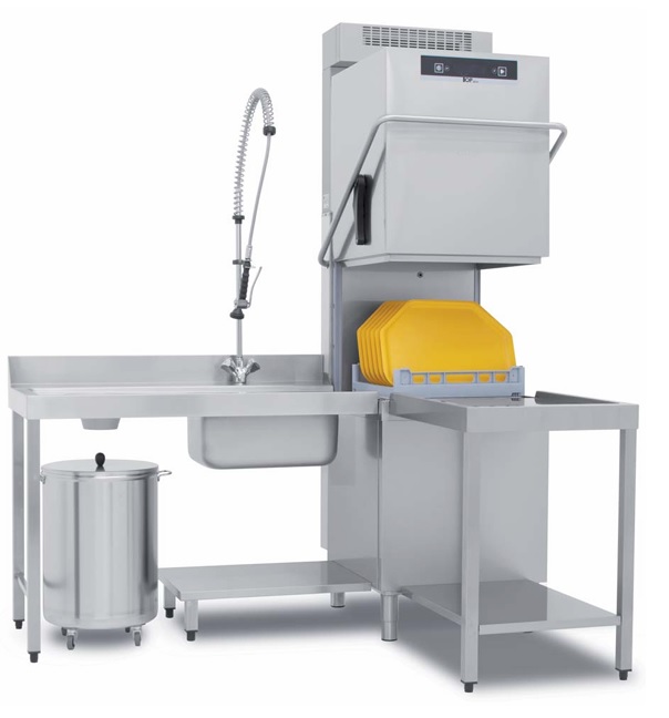 МАШИНА ПОСУДОМОЕЧНАЯ КУПОЛЬНАЯ APACH CHEF LINE LHTT50 RP DD DP R