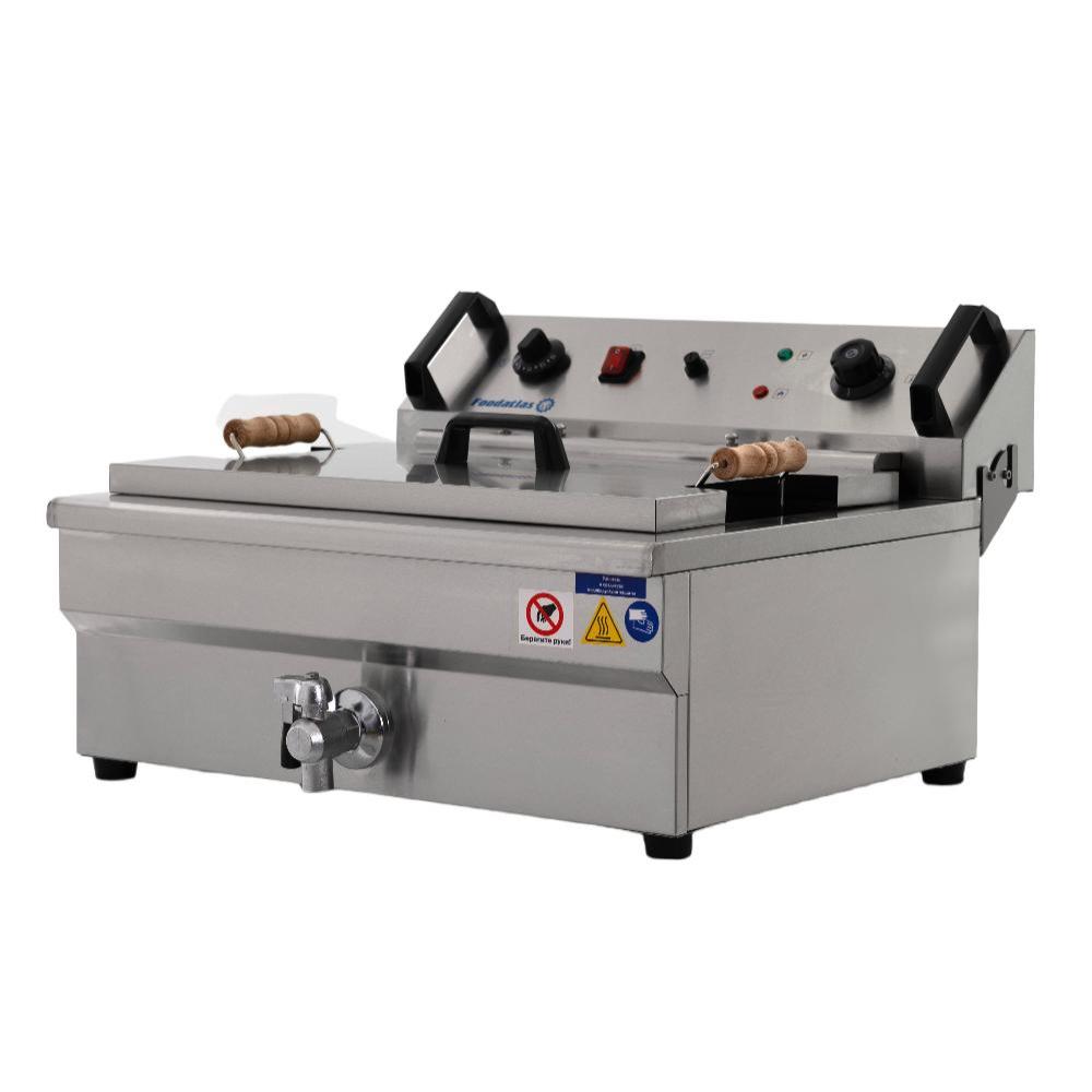 Фритюрница-чебуречница (20л) DF-20L Foodatlas