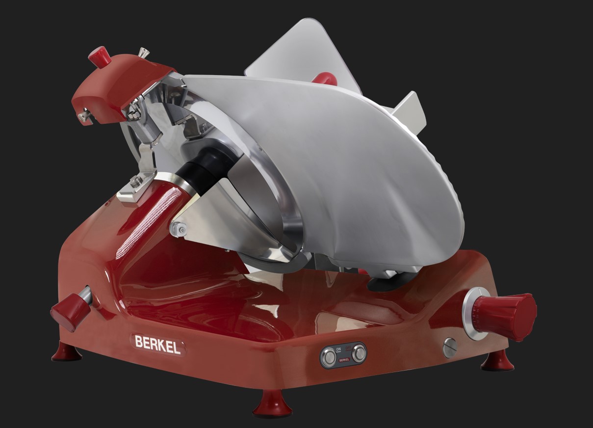 СЛАЙСЕР BERKEL ESSENTIA BEG370B 1Ф. КРАСНЫЙ+НОЖ ТЕФЛОН