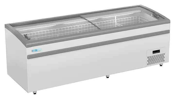 Ларь-бонета Italfrost ЛВН 2100 (ЛБ2 М 2100) PUSH СПR290 (верхний и нижний бампер)
