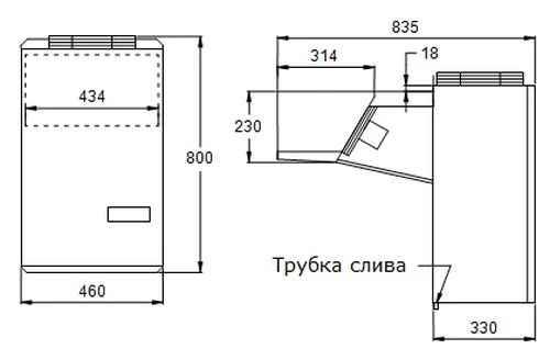 Среднетемпературный моноблок Ариада AMS 120