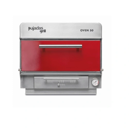 Печь на древесном топливе Pujadas OVEN 50, красный