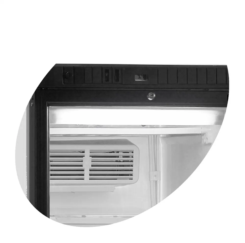 Шкаф морозильный со стеклом TEFCOLD UFSC370G