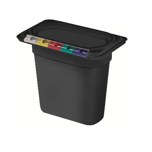 Гастроемкость п/п 1/9 h 100мм, черная 422102513