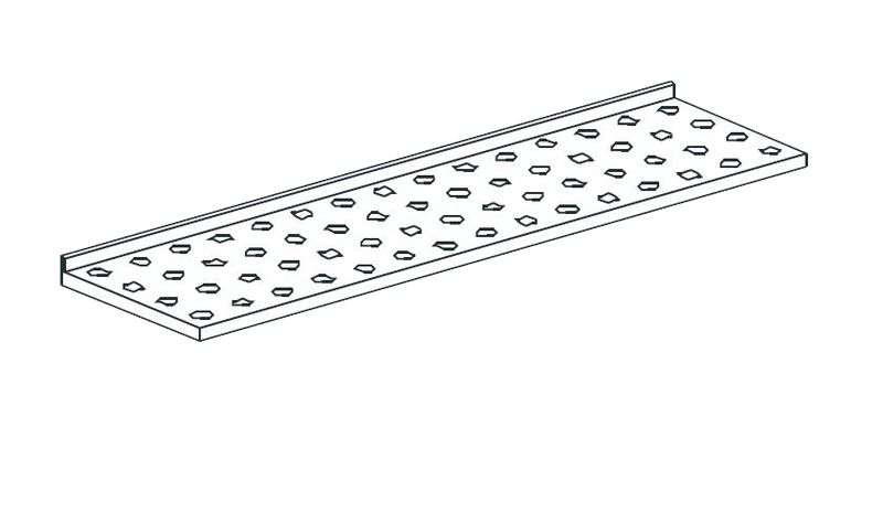 ПОЛКА НАСТЕННАЯ APACH CHEF LINE LSWP4030