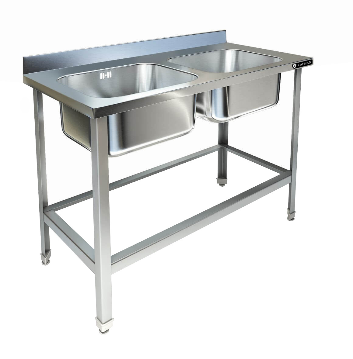 ВАННА МОЕЧНАЯ ЦЕЛЬНОТЯНУТАЯ KAYMAN ВМЦ-312/77 С ОТВЕРСТИЕМ