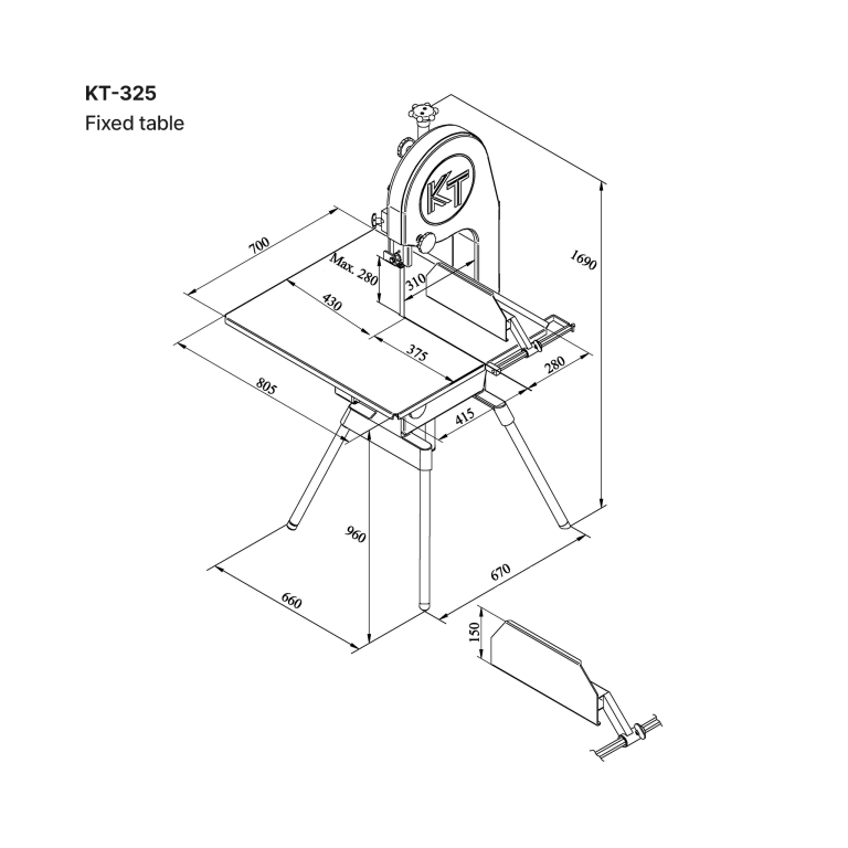 Пила ленточная Koneteollisuus (KT) KT-325